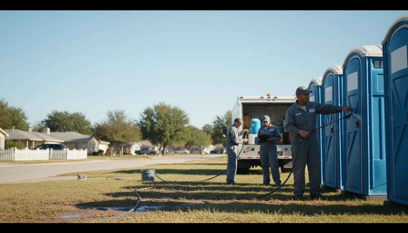 Long-Term Portable Toilet Rental in Lynn, AL near me